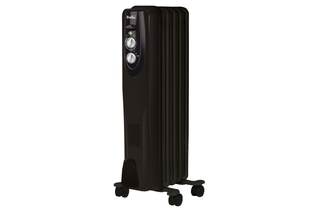 Масляный радиатор Ballu Classic black BOH/CL-05BRN 1000 (5 секций)