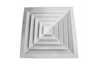 Решетка потолочная Shuft 4 CA 300*300