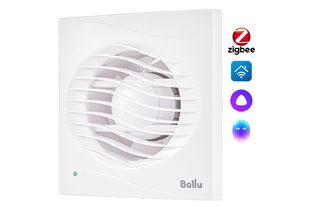 Вентилятор вытяжной Ballu BAF-AR 100 V с обратным клапаном
